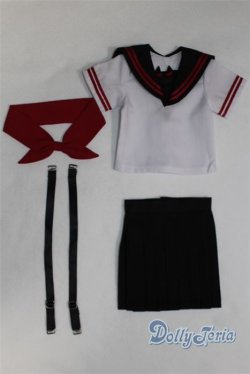 画像1: 【新品】SDGIRL/OF：セーラー服夏服セット U-24-06-25-226-TN-ZU