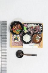 1/6.12ドール/定食のミニチュア：なごみ庵様製 I-24-05-26-3195-TO-ZI