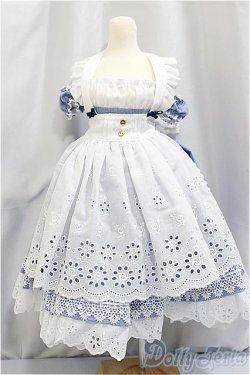 画像1: DD/OF：繻子乙女製夏のさわやかメイド服セット/1/3　60ｃｍ　BJD　MJD　衣装　ドール用 A-24-10-23-292-TN-ZA