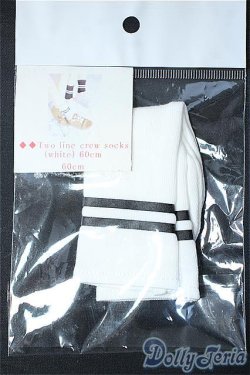 画像1: SD/OF クルーソックス(DOLK)Two line crew socks Y-25-03-12-192-YB-ZY