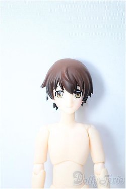 画像1: azone/ピコ男子:有藤リク Brown ver本体+表情パーツｘ2 Y-24-08-28-175-YD-ZY