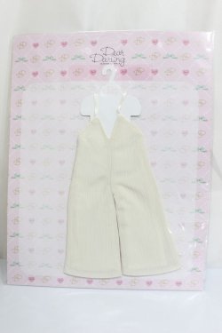 画像1: 【新品】ネオブライス/OF：deardarling：サロペット【オフホワイト】/ファッションドール　衣装 A-25-01-08-385-NY-ZA