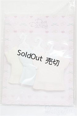 画像1: 【新品】ネオブライス/OF：deardarling：ベーシックTシャツセット【パステル】/ファッションドール　衣装 A-24-10-23-443-NY-ZA