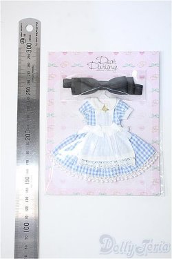 画像2: 【新品】ミディブライス/OF：deardarling：ギンガムアリスセット Y-24-10-16-199-NY-ZY