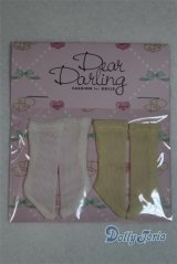 【新品】ネオブライス/OF：deardarling：クルー丈ソックスセット　ホワイト系 A-24-07-10-086-NY-ZA