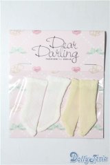 【新品】ネオブライス/OF：deardarling：クルー丈ソックスセット　ホワイト系 A-24-07-24-1072-NY-ZU