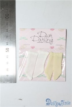 画像2: 【新品】ネオブライス/OF：deardarling：クルー丈ソックスセット　ホワイト系 A-24-07-24-1072-NY-ZU