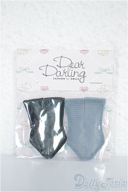 画像1: 【新品】ネオブライス/OF：deardarling：クルー丈ソックスセット　ブラック系 A-24-09-04-314-NY-ZA