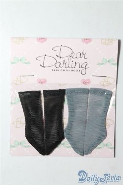 画像1: 【新品】ネオブライス/OF：deardarling：クルー丈ソックスセット　ブラック系 A-24-07-24-1075-NY-ZU