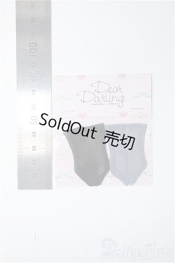 画像2: 【新品】ネオブライス/OF：deardarling：クルー丈ソックスセット　ブラック系 Y-24-12-18-043-NY-ZY