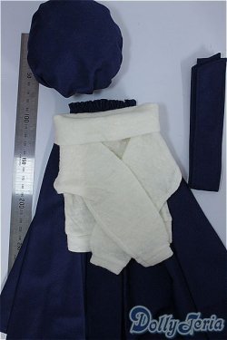 画像2: DD/OF:紺色スカート・帽子　ニット A-24-06-26-1096-NY-ZU