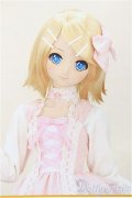 DD/OF:プリンセスピンクジャンパースカート/1/3　60ｃｍ　BJD　MJD　衣装　ドール用 A-24-11-20-305-NY-ZA