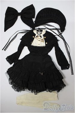 画像1: SD13GIRL/Antique cape dress(Navy/NINE9STYLE) A-24-10-09-269-KD-ZA