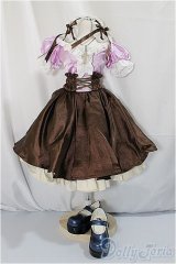 DDｄｙ/OF：呂蒙子明ゴスロリドレスセット/1/3　60ｃｍ　BJD　MJD　衣装　ドール用 A-24-10-30-225-NY-ZA