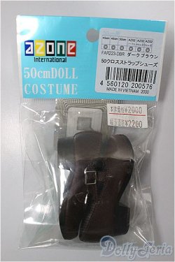 画像1: AZONE/５０クロスストラップシューズ/衣装 A-24-10-30-210-TN-ZA