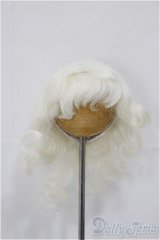 6-7inch/モヘアウィッグ　Jusuns/インチ　BJD　MJD　ドール用 A-24-11-20-195-KD-ZA