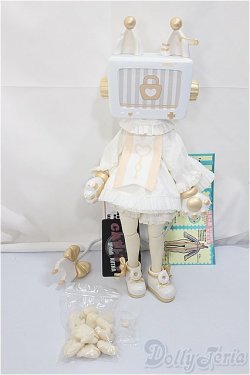 画像4: Uf doll/CATTVチャンネル　小白/1/4　40ｃｍ　BJD　MJD　衣装　ドール用 A-24-11-20-378-KD-ZA