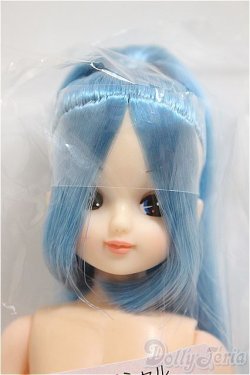 画像1: リカちゃんキャッスル/リカちゃん：水色ポニーテール/BJD　球体関節人形 A-25-01-01-199-KD-ZA