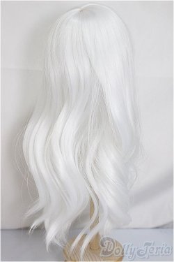 画像2: 8-9inch/ウィッグ　DreamWig　DDW-02Dみるくホワイト/インチ　BJD　MJD　ドール用 A-25-01-15-236-NY-ZA