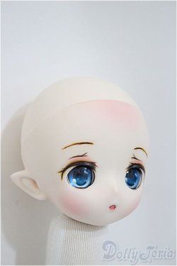 画像2: puyoodoll/Baby　KUMAKO RURU カスタムヘッド/BJD　球体関節人形 A-25-01-22-190-KD-ZA