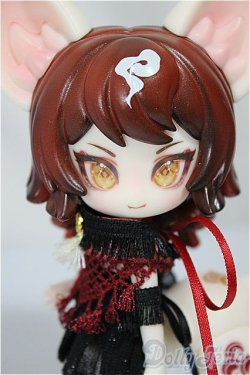 画像1: BonBon Galaxy/Red 赤面/BJD　球体関節人形 A-25-02-26-138-KD-ZA