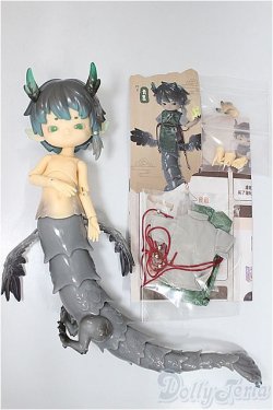 画像2: PENNY'S BOX x ADOU/阿豆ADOU-遇龍夢境 「龍と出会う夢」:青墨/ A-25-03-05-120-KD-ZA