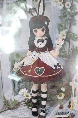 画像1: MDD/OF 魔法のお菓子屋様製アリスドレスセット(赤) I-24-08-04-1125-TO-ZI