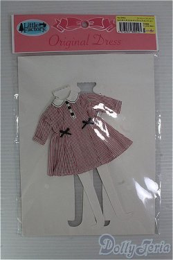 画像1: リカちゃん/2023年5月22cmサイズドレスコレクション コードレーンワンピース(リトルファクトリー)No.0461 I-24-08-25-1104-YB-ZI