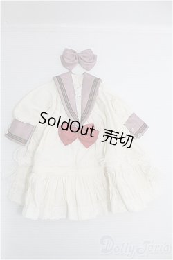 画像1: MSD/MILKDOLL製セーラーワンピースセット I-25-02-02-1064-TO-ZI