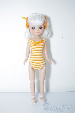 画像1: tinybetsy/classic　stripe betsy macoal:blonde A-24-07-17-1142-TN-ZA