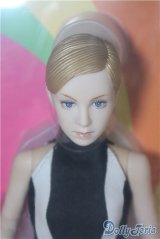 twiggy collection/twiggy doll 70'sストライプワンピース A-25-01-22-1087-KD-ZU