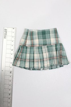 画像2: MSD/OF:Checked Tennis Skirt:DK Craftshop製 S-24-05-26-030-GN-ZS