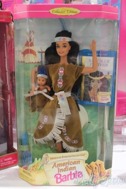 画像2: マテルバービー/アメリカンストーリーズコレクション アメリカンインディアン American Indian Barbie S-25-03-23-005-GN-ZS