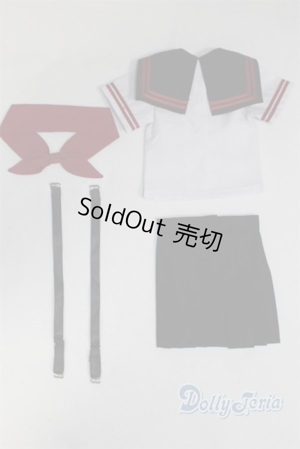 画像2: 【新品】SDGIRL/OF：セーラー服夏服セット U-24-06-25-226-TN-ZU (2)