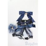 画像: DOLL MORE/OF Navy Ribbon Dress set I-24-11-10-3104-TO-ZI