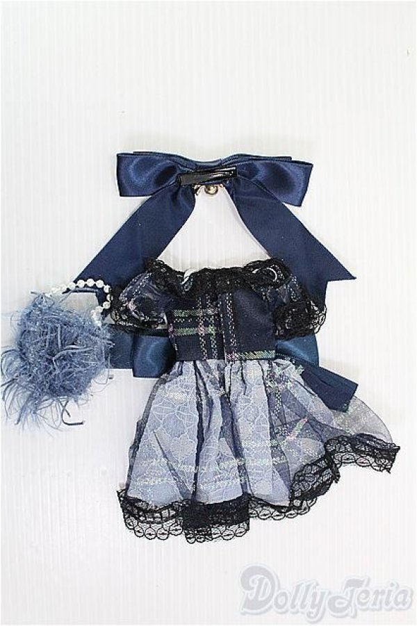 画像2: DOLL MORE/OF Navy Ribbon Dress set I-24-11-10-3104-TO-ZI (2)