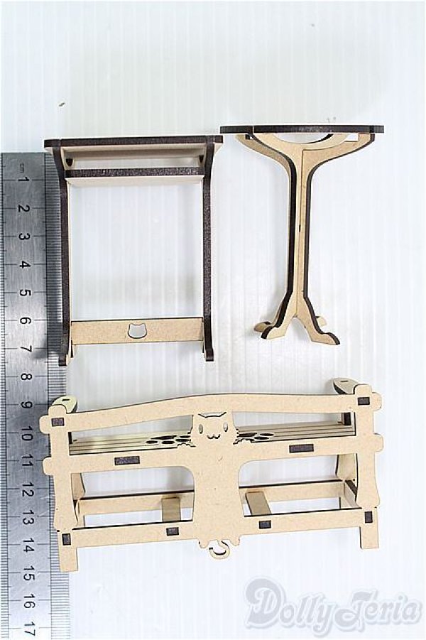 画像2: 1/12ドール/家具3点セット I-24-11-17-4042-TO-ZI (2)