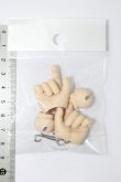 画像2: Myoudoll/1/4用ハンドパーツ(コーヒースキン) S-24-09-08-393-GN-ZS (2)