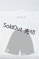 画像: SD13BOY/OF:DOLKプリントTシャツ+ハーフパンツ Y-24-08-07-257-YB-ZY