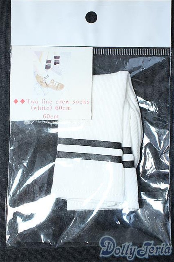 画像1: SD/OF クルーソックス(DOLK)Two line crew socks Y-25-03-12-192-YB-ZY (1)