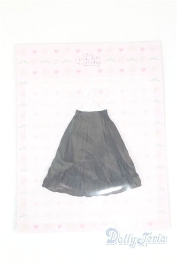 画像1: 【新品】ネオブライス/OF：deardarling：シワ加工ロングスカート：ブラック A-24-08-21-013-NY-ZA (1)