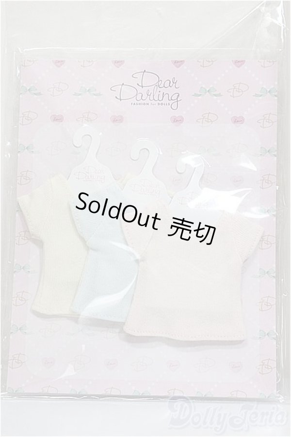 画像1: 【新品】ネオブライス/OF：deardarling：ベーシックTシャツセット【パステル】/ファッションドール　衣装 A-24-10-23-443-NY-ZA (1)