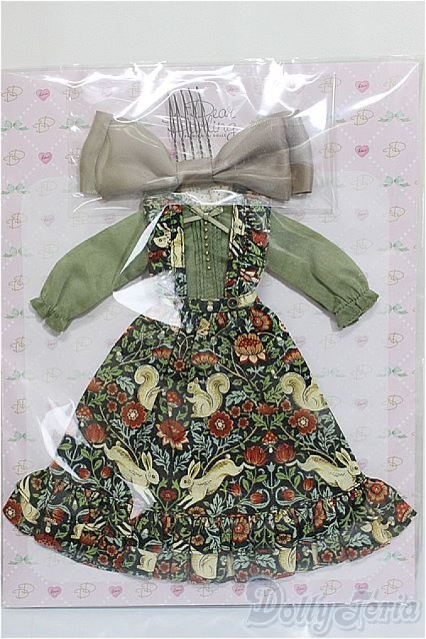 ネオブライス/OF:ロングジャンパースカートセット：Dear Darling fashion for dolls A-24-06-05-171-NY-ZA