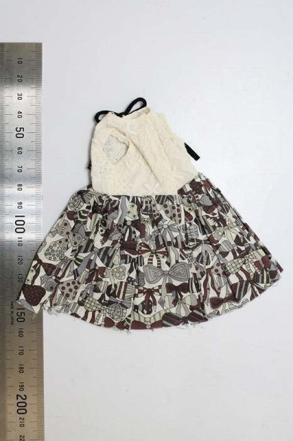 画像2: リカちゃんサイズ/OF：ディーラー製ドレス A-24-04-03-1058-KN-ZU (2)