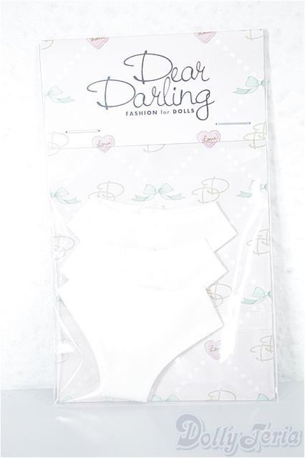 画像1: 【新品】ネオブライス/OF：deardarling：プリティパンツセット　ホワイト A-24-09-04-315-NY-ZA (1)