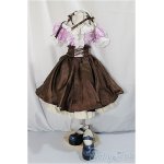 画像: DDｄｙ/OF：呂蒙子明ゴスロリドレスセット/1/3　60ｃｍ　BJD　MJD　衣装　ドール用 A-24-10-30-225-NY-ZA