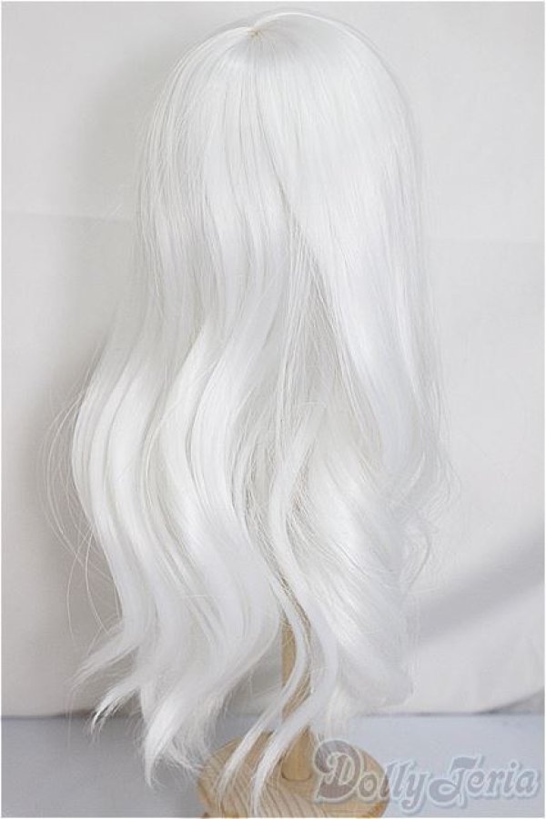 画像2: 8-9inch/ウィッグ　DreamWig　DDW-02Dみるくホワイト/インチ　BJD　MJD　ドール用 A-25-01-15-236-NY-ZA (2)