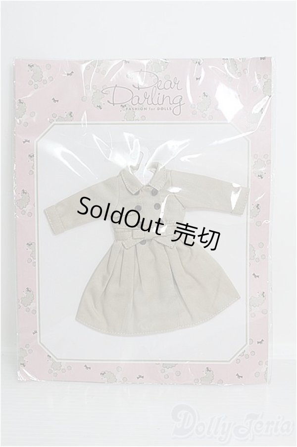 画像1: 【SALE】【新品商品】ジュニームーン/OF：deardarlingフレアトレンチコート I-24-09-22-2087-TO-ZI (1)