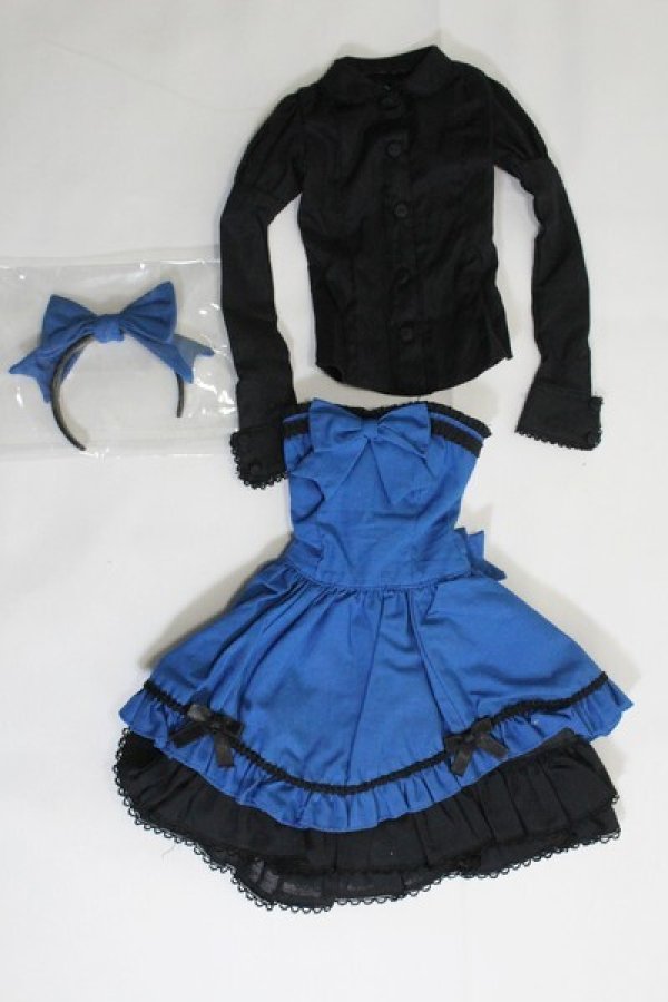 azone/OF:BlackRavenClothing 青い月のカノンドレスセット I-24-01-28 