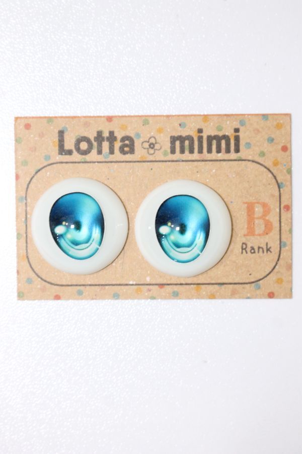 Type1 スモーキーグリーン B品】レジンアイ 22mm相当 Lotta mimi